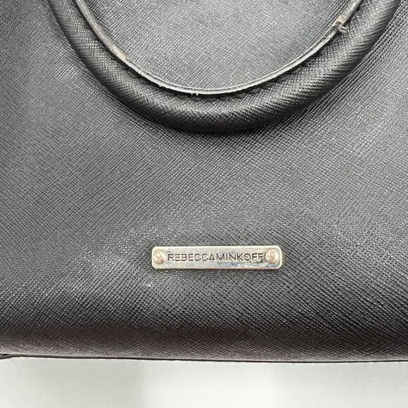 Rebecca Minkoff Black Gold Amorous Satchel - Picture 8 of 12